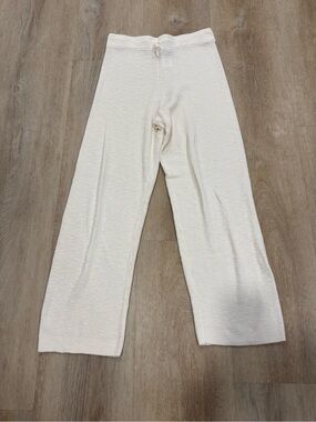 Free People FP Beach White Knit Pants